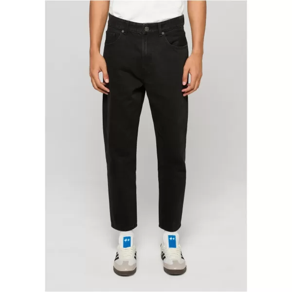  Pánske nohavice URBAN CLASSICS TB8054 BLACK WASHED 