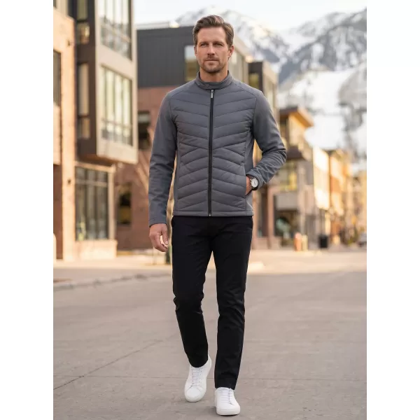  Pánska hybridná bunda MALFINI PREMIUM CROSS 555 LIGHT ANTHRACITE 