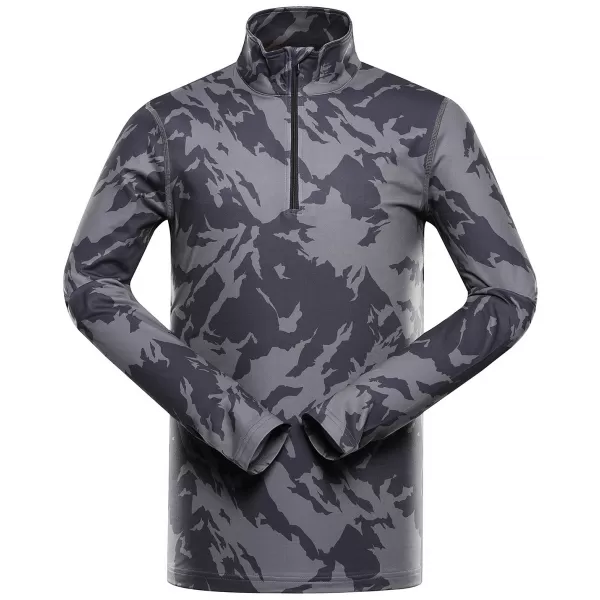  Pánske rýchloschnúce tričko ALPINE PRO STANS DARK TRUE GRAY VARIANT PC 
