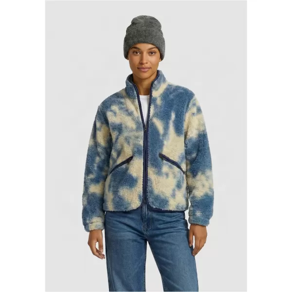  Dámska bunda URBAN CLASSICS TB8505-22939 BLUE TIE-DYE 