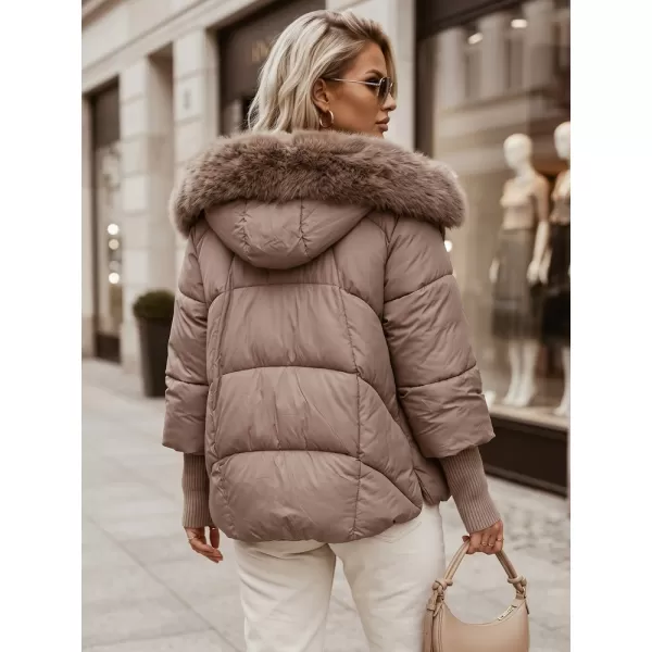  Dámska bunda DSTREET TY5888 BÉŽOVÁ 
