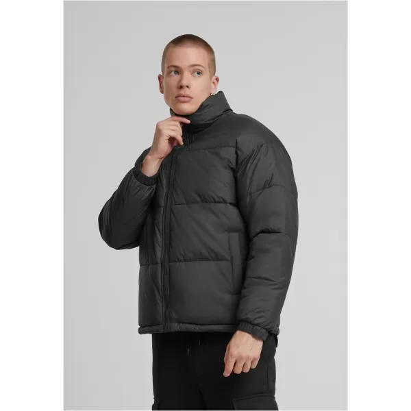  Pánska prešívaná bunda URBAN CLASSICS TB8702-00007 BLACK 