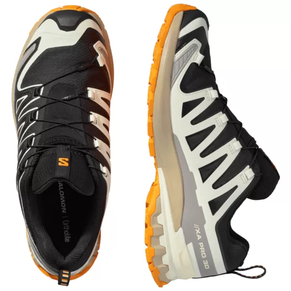  Pánske topánky SALOMON XA PRO 3D V9 GORE-TEX L47881900 BLACK/VANILLA ICE/TURMERIC 