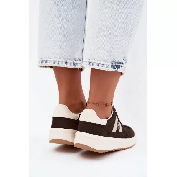  Dámske tenisky BIG STAR SHOES UU274024 BROWN/BEIGE 