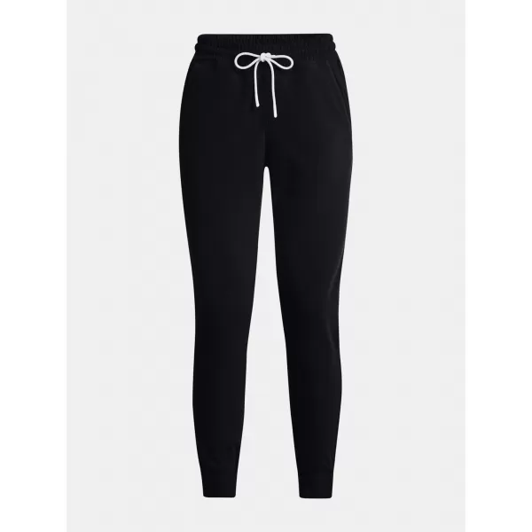  Dámske nohavice UNDER ARMOUR UA RUSH FLEECE PANT 1365775-001 ČIERNA 