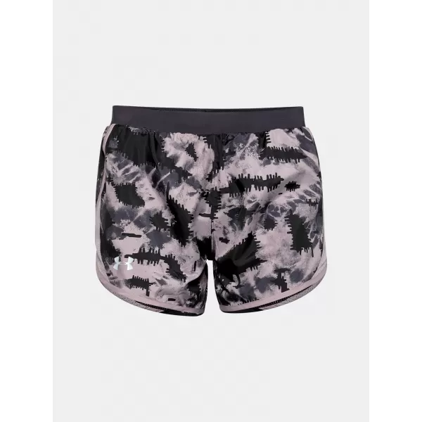  Dámske kraťasy UNDER ARMOUR W UA FLY BY 2.0 PRINTED SHORT 1350198-591 FIALOVÁ 