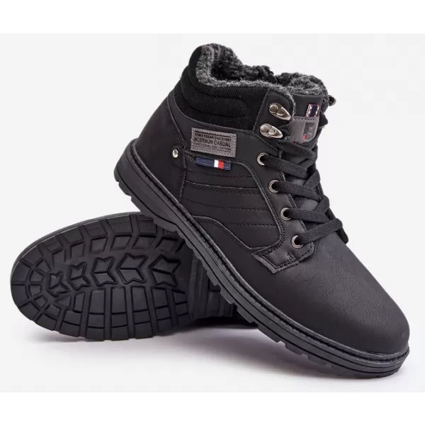  Pánske topánky BOTO 23MN03-6610 BLACK 