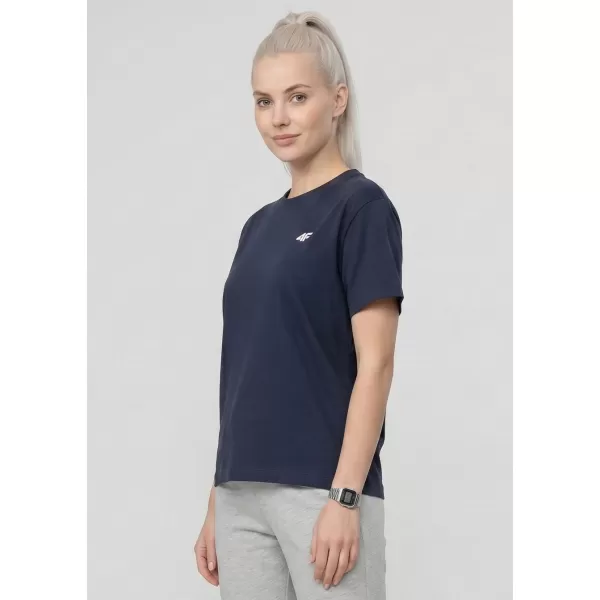  Dámske tričko 4F WMM00TTSHF3310 NAVY 