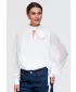 Dámska blúzka OMBRE OW-TS-E0085 WHITE