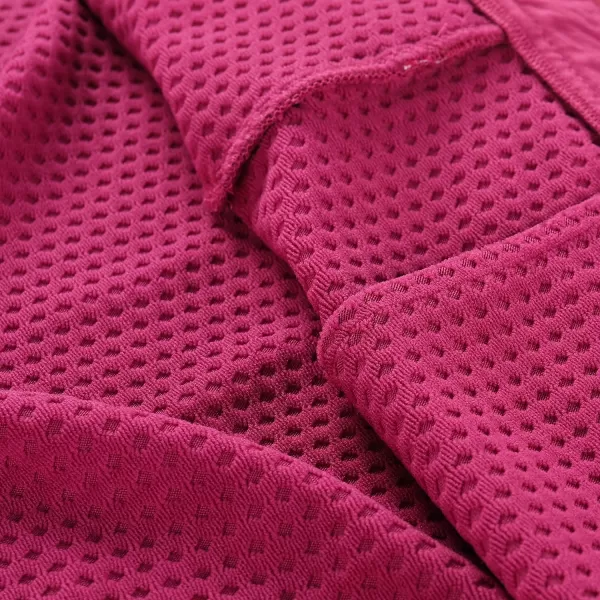  Dámska mikina ALPINE PRO ONNECA 3 FUCHSIA RED 
