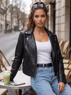 Dámska bunda DSTREET TY5716 ČIERNA
