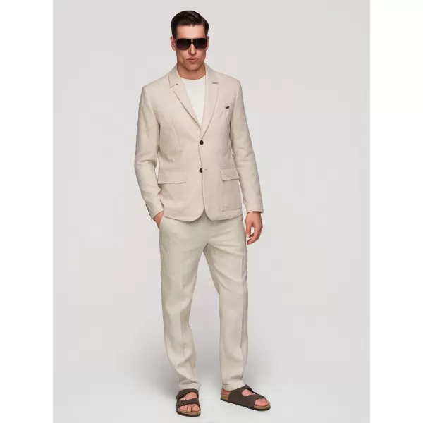  Pánske sako OMBRE M169 BEIGE 