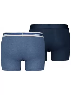 Pánske boxerky PUMA MEN EVERYDAY PLACED LOGO BOXER 2P 93847604 LIGHT BLUE MELANGE