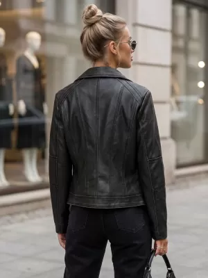 Dámska bunda DSTREET TY2847 ČIERNA