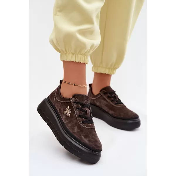  Dámske tenisky VINCEZA 41523 BROWN 