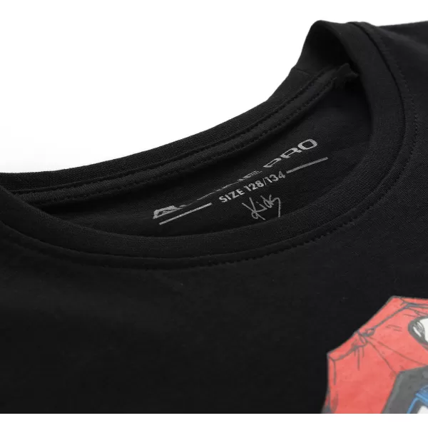  Detské tričko ALPINE PRO ECOMO 4 BLACK VARIANT PC 