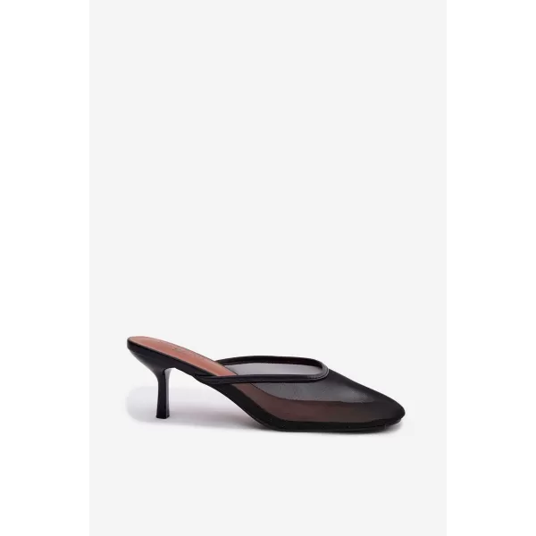  Dámske šľapky BOTO LN-81 BLACK 