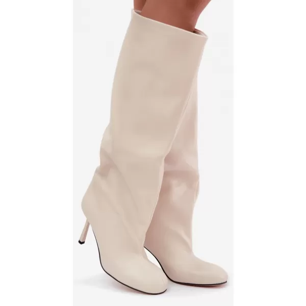 Dámske čižmy BOTO C-374 BEIGE 
