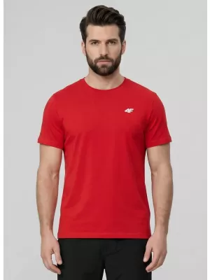 Pánske tričko 4F WMM00TTSHM3341 RED