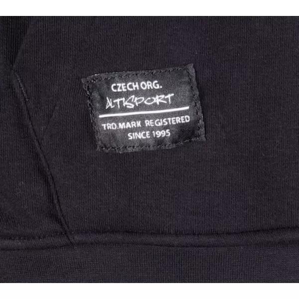  Pánska mikina ALTISPORT NP/ALMST45001 BLACK OPAL 