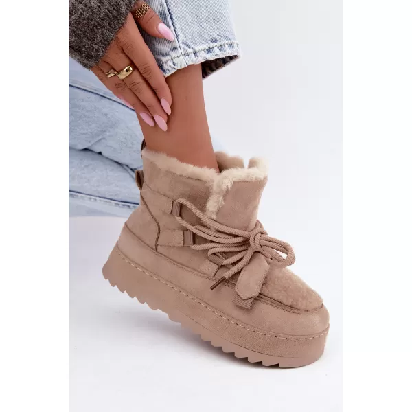  Dámske topánky BOTO 9077 KHAKI 