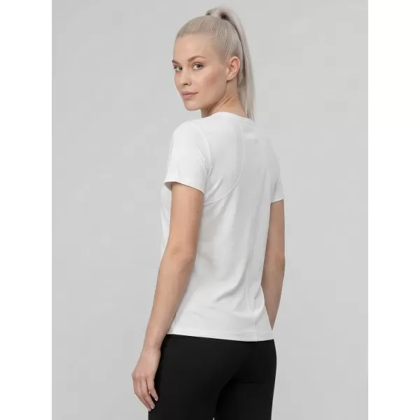  Dámske tričko 4F WMM00TTSHF3308 WHITE 