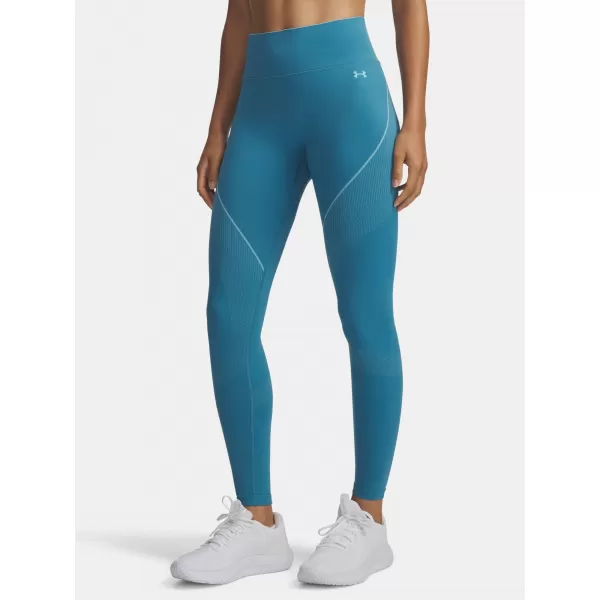  Dámske legíny UNDER ARMOUR VANISH SEAMLESS LEGGING 6000646-466 MODRÁ 