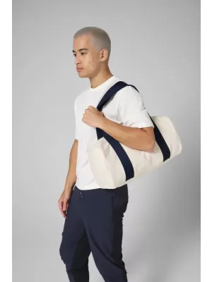 Športová taška BAGBASE | BG 676 NATURAL/NAVY