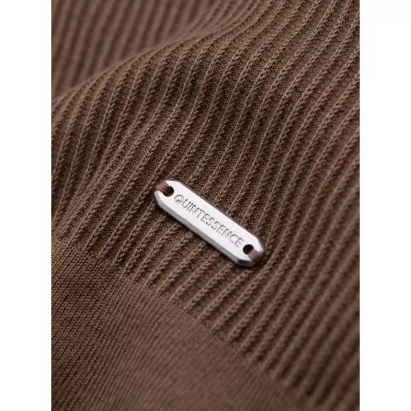  Pánske tričko OMBRE OM-TSCT-0304 LIGHT BROWN 