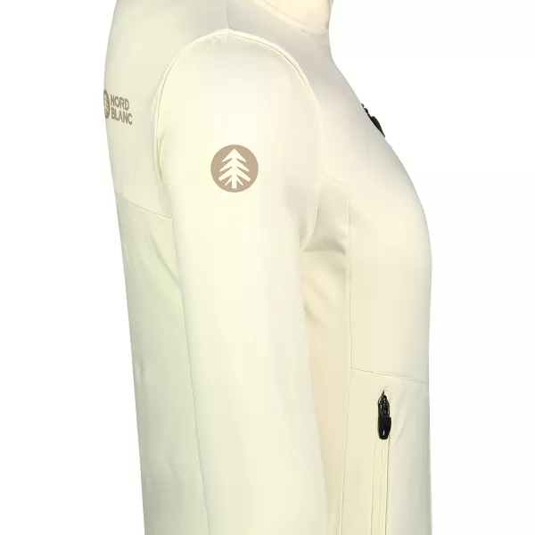  Dámska powerfleece mikina NORDBLANC CRISP NBSFL8338 BÉŽOVÁ 