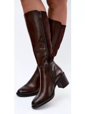 Dámske čižmy VINCEZA 58652 BROWN