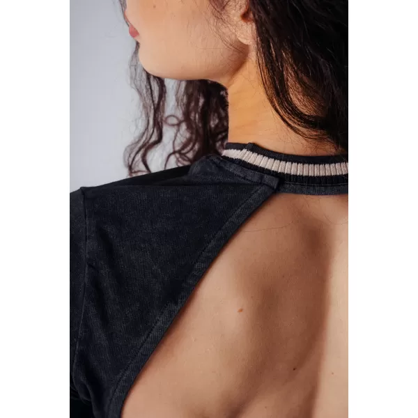  Dámske triko NEBBIA OLYMPIA OPEN-BACK 938 BLACK 