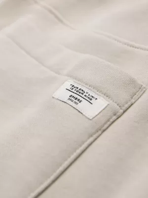 Pánske tepláky OMBRE OM-PABS-0305 LIGHT BEIGE