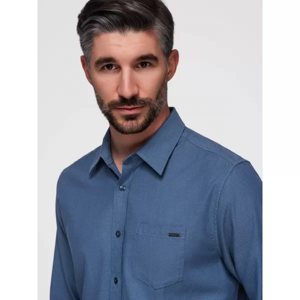  Pánska košeľa OMBRE K695 DENIM 