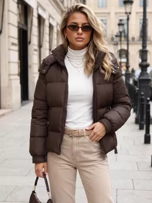 Dámska bunda DSTREET TY5745 FIALOVÁ