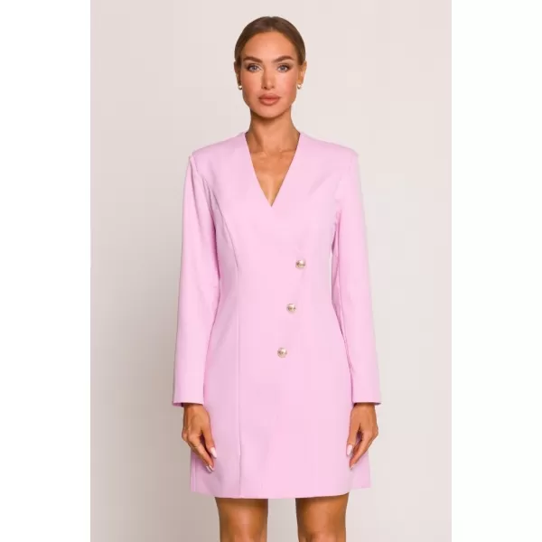  Dámske šaty MOE M793 CANDY PINK 