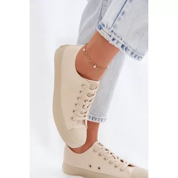  Dámske tenisky BIG STAR SHOES TT274121 BEIGE 