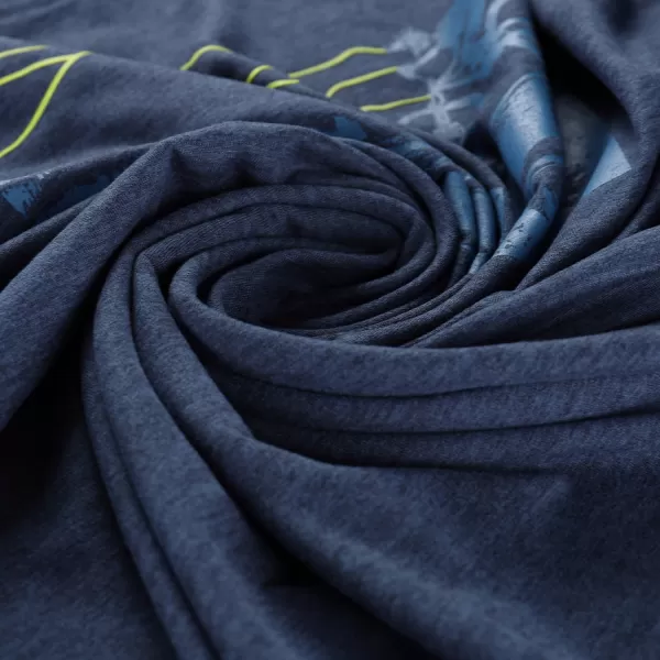  Pánske outdoorové tričko ALPINE PRO NOGER 2 MOONLIT OCEAN VARIANT PC 