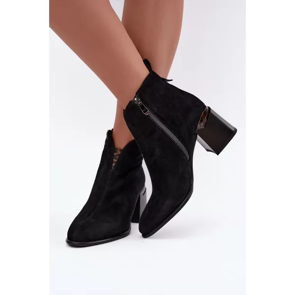  Dámske čižmy BOTO 26BT24-399 BLACK 