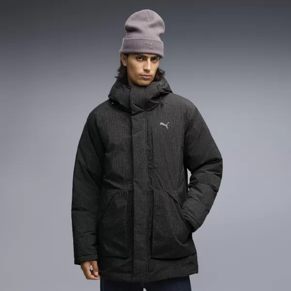  Pánsky kabát PUMA PROTECTIVE HOODED DOWN PARKA M 69456301 PUMA BLACK 