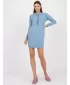 Dámske šaty BASIC FEEL GOOD AP-SK-A-006.73 LIGHT BLUE