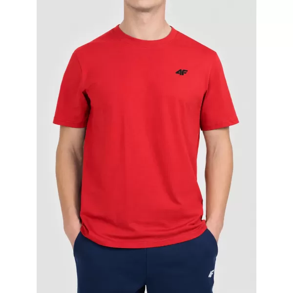  Pánske funkčné tričko 4F WAW25TFTSM1526 RED 