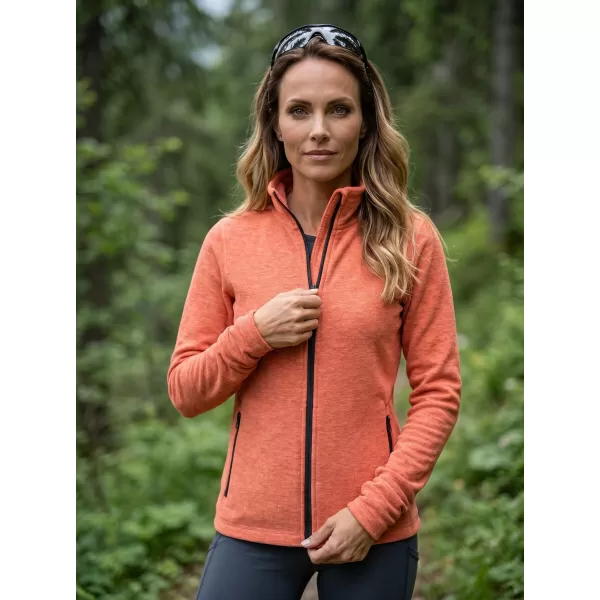  Dámska micro fleece mikina MALFINI FACTOR 853 SUNSET MELÍR 