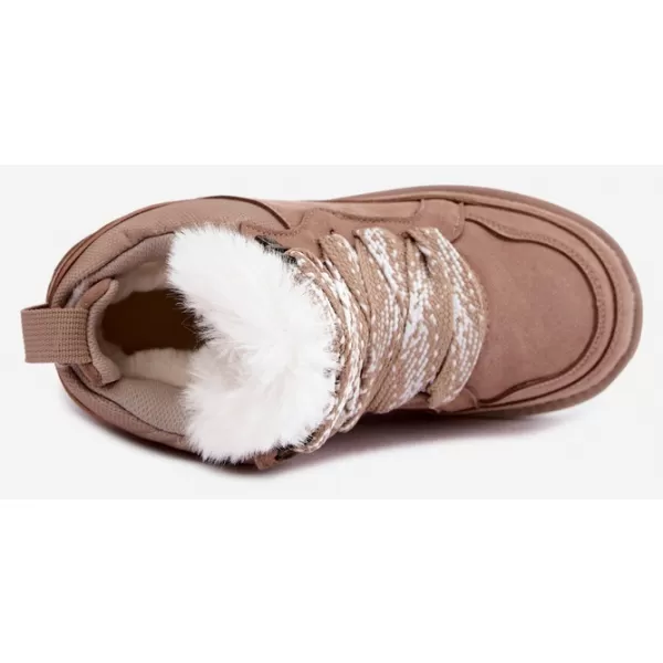 Dámske snehule VINCEZA 97974 BEIGE 