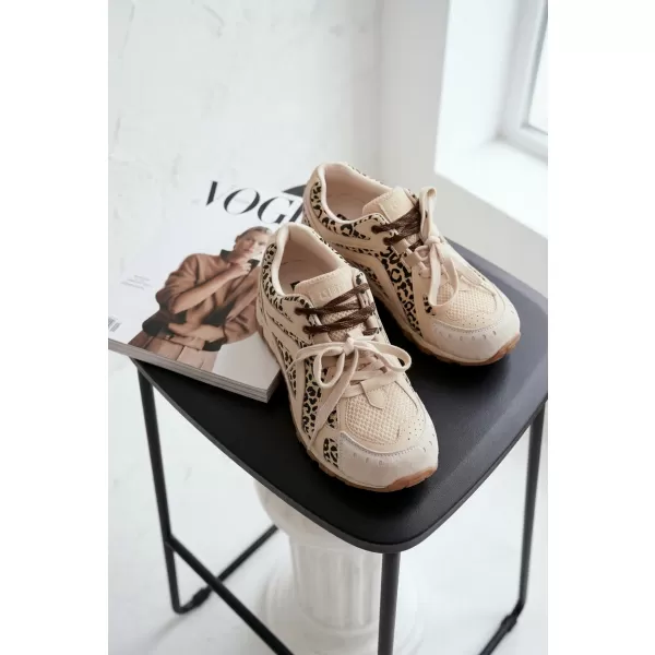  Dámske tenisky BIG STAR SHOES TT274549 BEIGE 