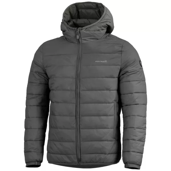  Pánska bunda PENTAGON AURORA 2.0 PUFFER HOODED JACKET K08048-2.0 CINDER GREY 