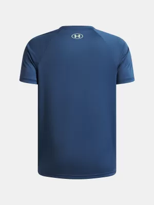 Chlapčenské tričko UNDER ARMOUR B TECH GRAPHIC SS 6009615-498 MODRÁ