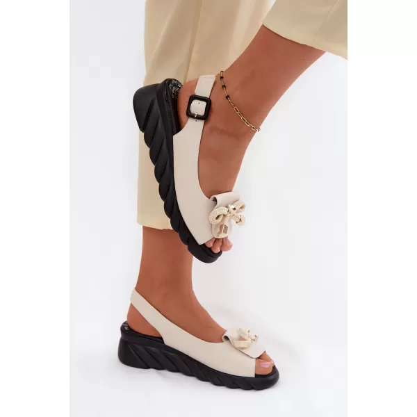  Dámske sandále ARTIKER 58C0054 BEIGE 