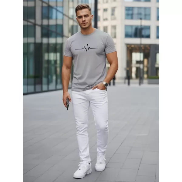  Pánske tričko DSTREET NX5098R-SL SVETLO ŠEDÁ 