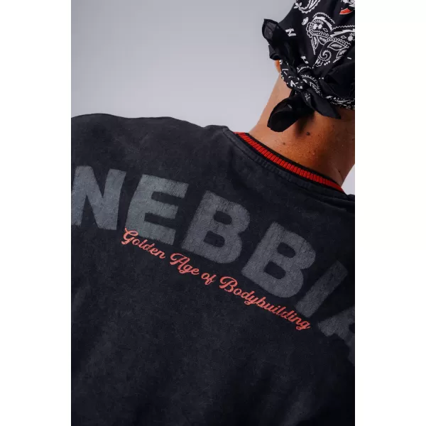  Pánske tielka NEBBIA OLYMPIA MUSCLE COVER 947 BLACK 